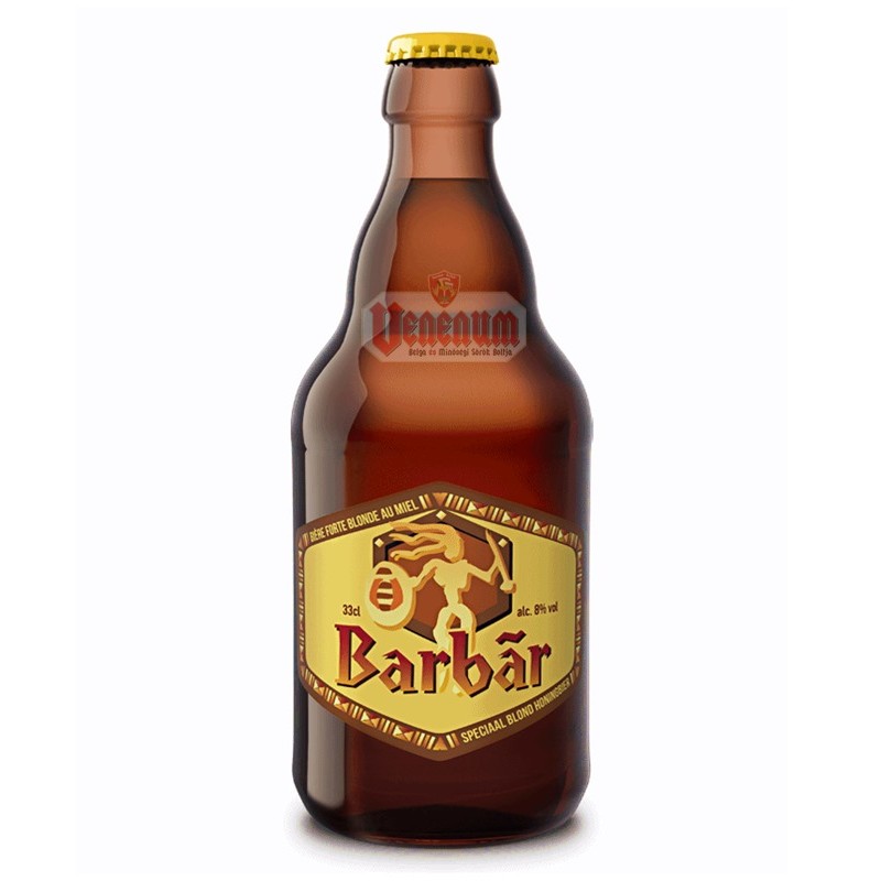 Barbar Honey blonde 0,33l mézes belga sör