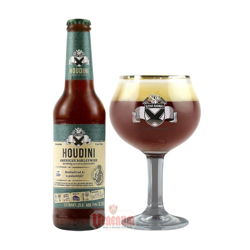 Békésszentandrási Houdini 0,33L kézműves sör  Barleywine