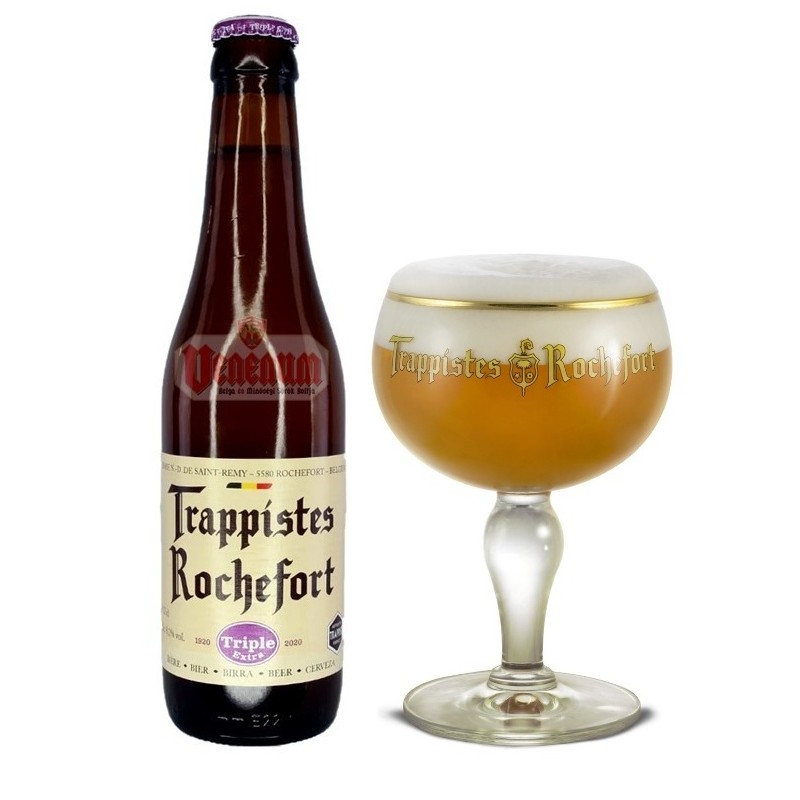 Trappistes Rochefort Tripel Extra 0,33L belga trappista sör