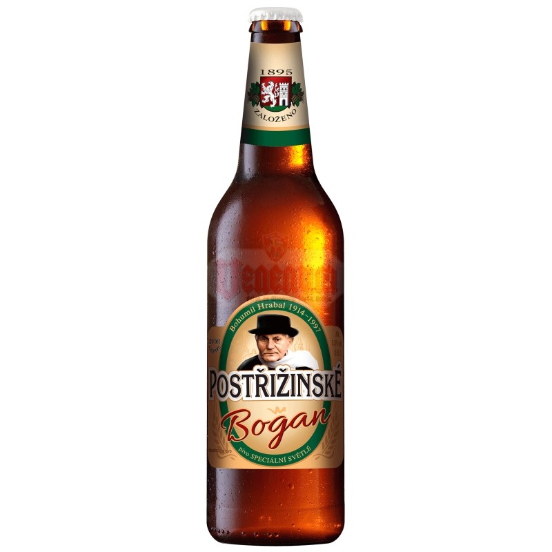 Postrizinské Bogan 0,5L 5% Cseh sör
