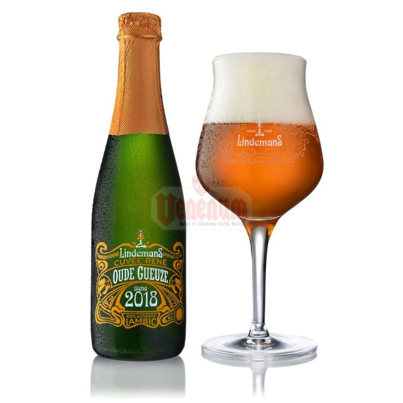 Lindemans Oude Gueuze Cuvée René 0,375L belga  sör