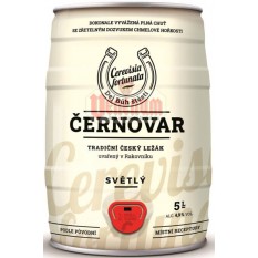 Bakalár Cernovar Lezak 4,9% 5l partyhordó cseh sör