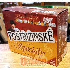Postrizinské Special csomag 10x0,5L Cseh sörválogatás  dobozban