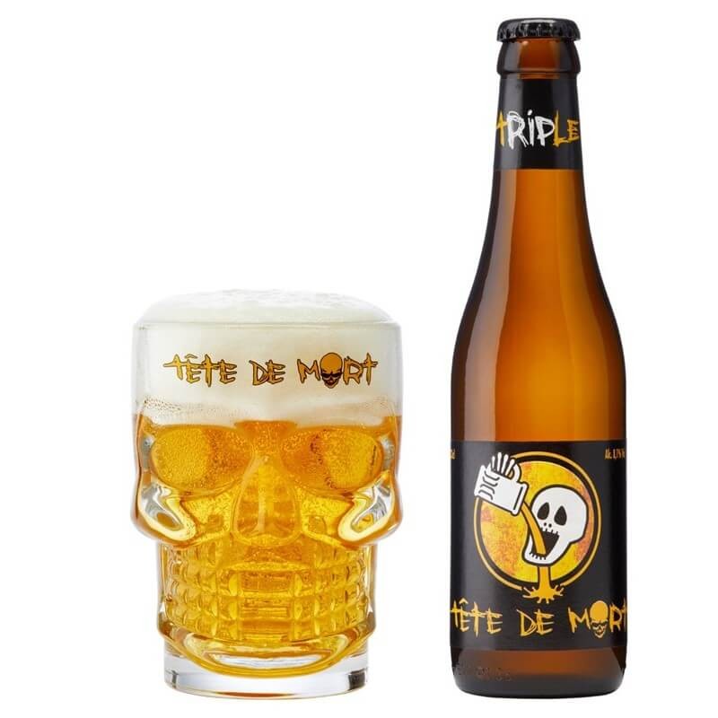 Tete De Mort Triple 8,1% 0,33L belga sör